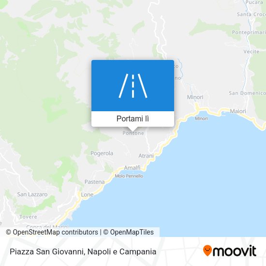 Mappa Piazza San Giovanni