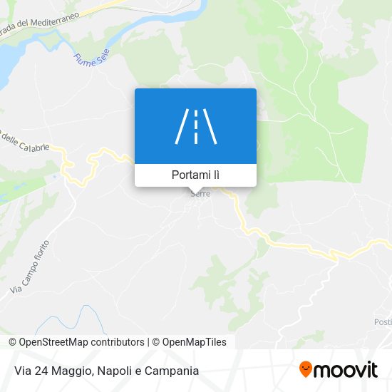 Mappa Via 24 Maggio
