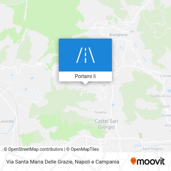 Mappa Via Santa Maria Delle Grazie