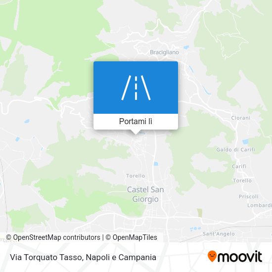 Mappa Via Torquato Tasso