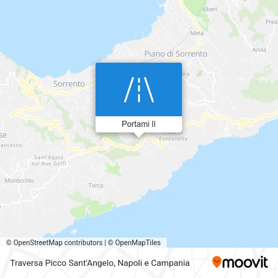 Mappa Traversa Picco Sant'Angelo