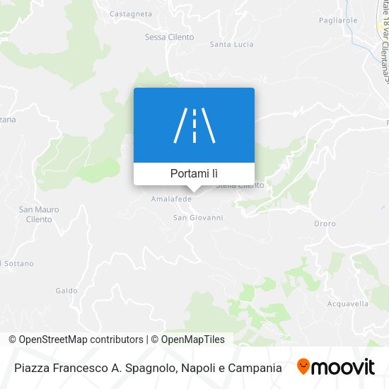 Mappa Piazza Francesco A. Spagnolo