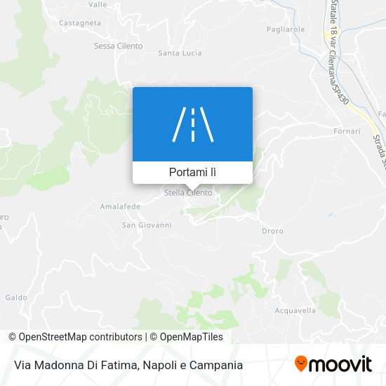 Mappa Via Madonna Di Fatima