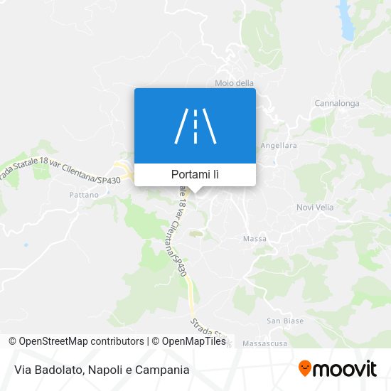 Mappa Via Badolato