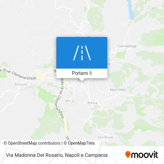 Mappa Via Madonna Del Rosario