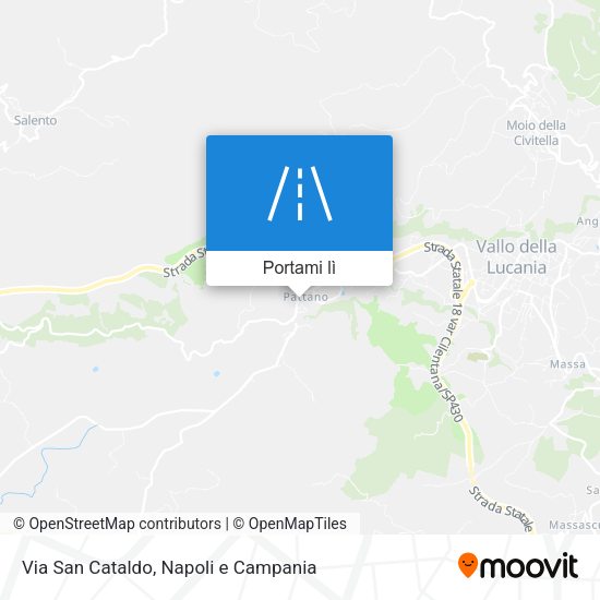 Mappa Via San Cataldo