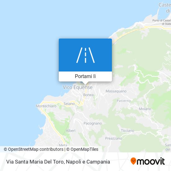 Mappa Via Santa Maria Del Toro