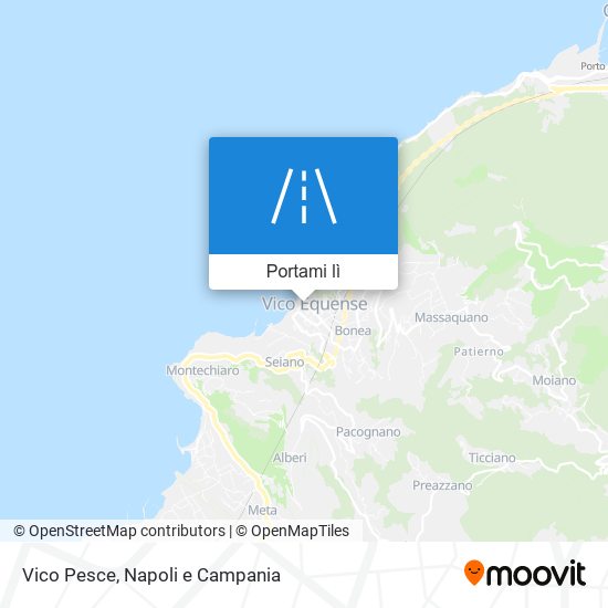 Mappa Vico Pesce