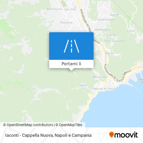 Mappa Iaconti - Cappella Nuova