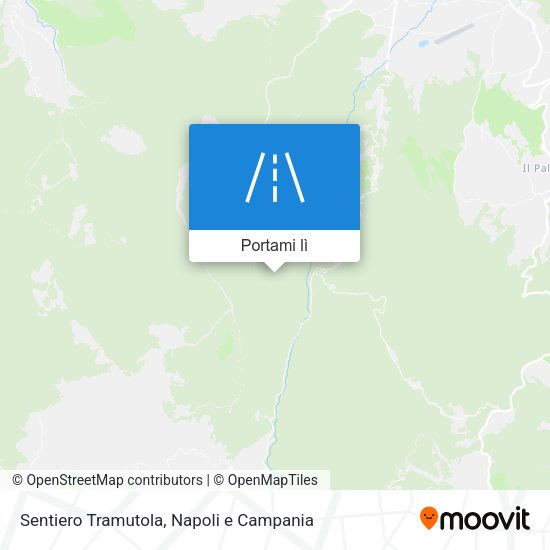 Mappa Sentiero Tramutola