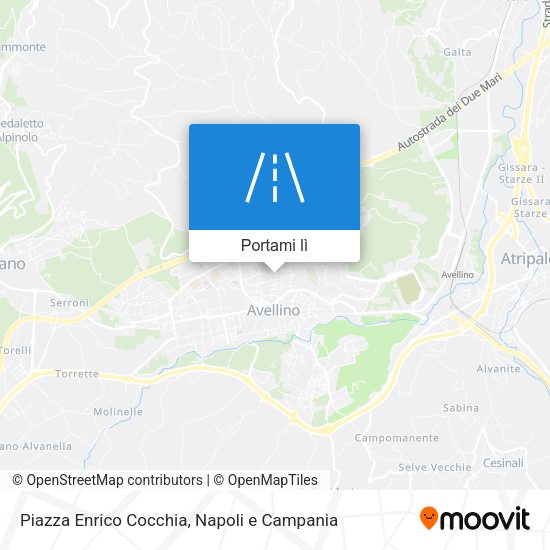 Mappa Piazza Enrico Cocchia