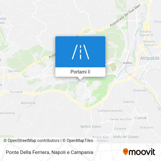 Mappa Ponte Della Ferriera