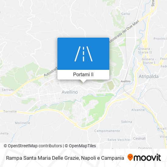 Mappa Rampa Santa Maria Delle Grazie