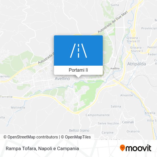 Mappa Rampa Tofara