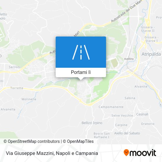 Mappa Via Giuseppe Mazzini