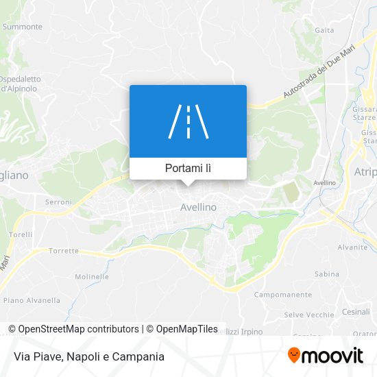 Mappa Via Piave