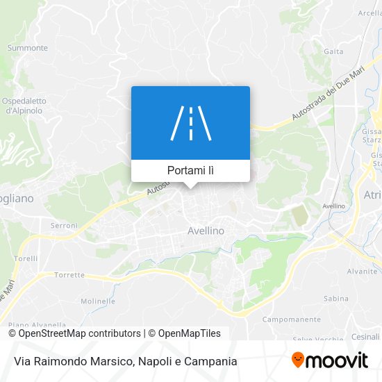 Mappa Via Raimondo Marsico