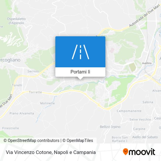 Mappa Via Vincenzo Cotone