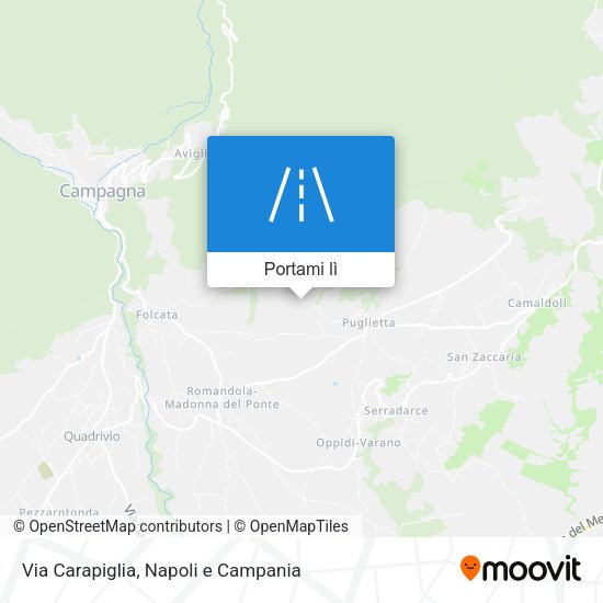 Mappa Via Carapiglia