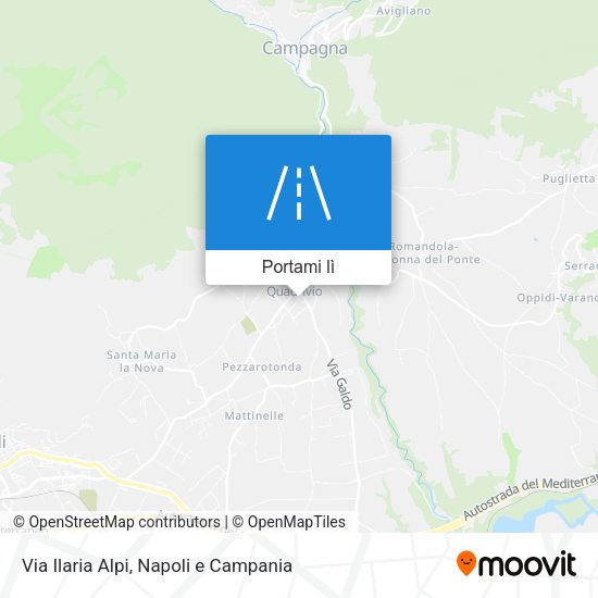 Mappa Via Ilaria Alpi