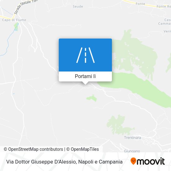 Mappa Via Dottor Giuseppe D'Alessio
