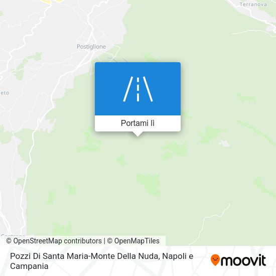Mappa Pozzi Di Santa Maria-Monte Della Nuda