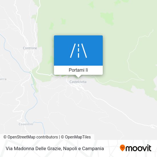 Mappa Via Madonna Delle Grazie