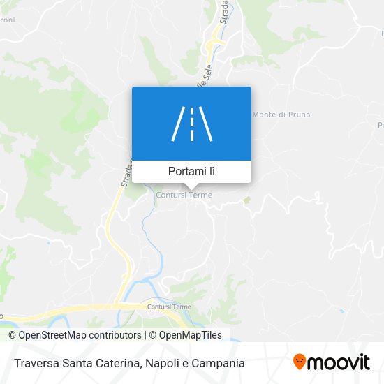 Mappa Traversa Santa Caterina