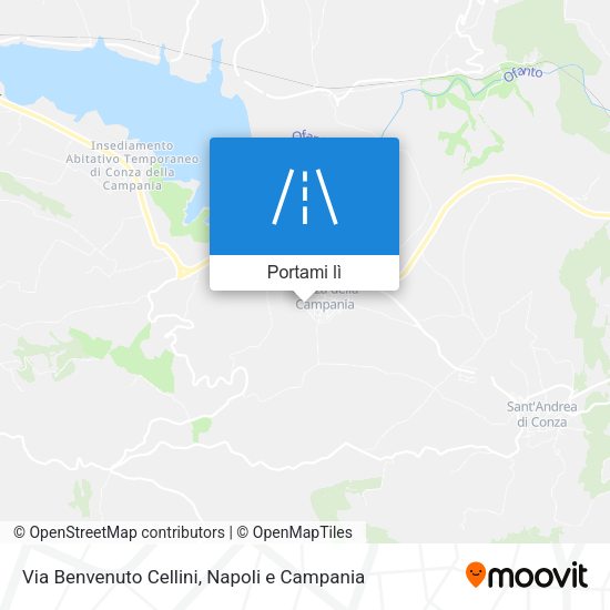 Mappa Via Benvenuto Cellini
