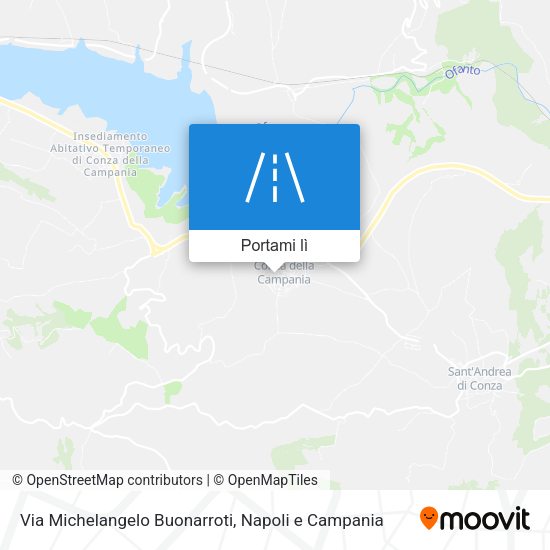 Mappa Via Michelangelo Buonarroti