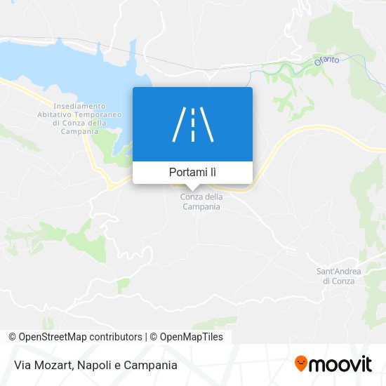 Mappa Via Mozart