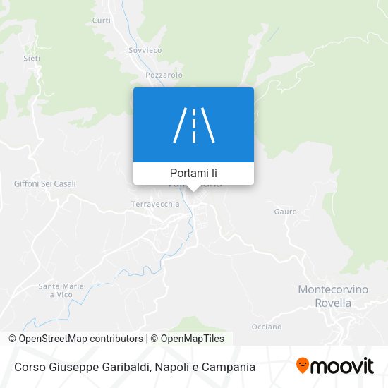 Mappa Corso Giuseppe Garibaldi