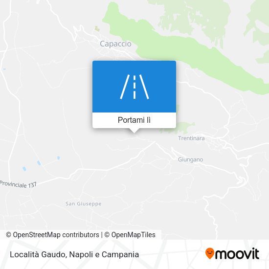 Mappa Località Gaudo