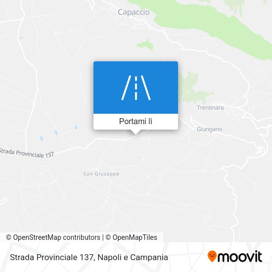 Mappa Strada Provinciale 137
