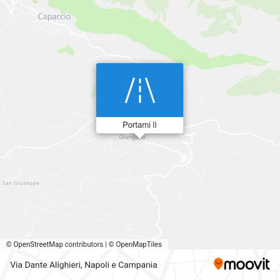 Mappa Via Dante Alighieri