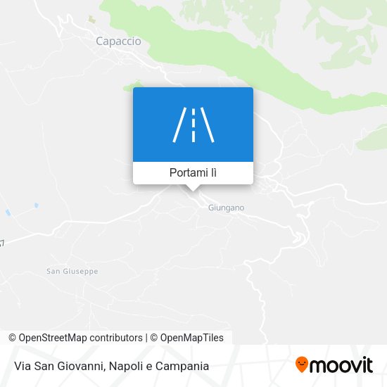 Mappa Via San Giovanni