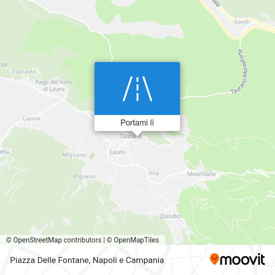 Mappa Piazza Delle Fontane