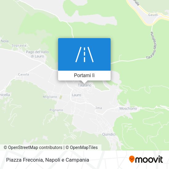Mappa Piazza Freconia
