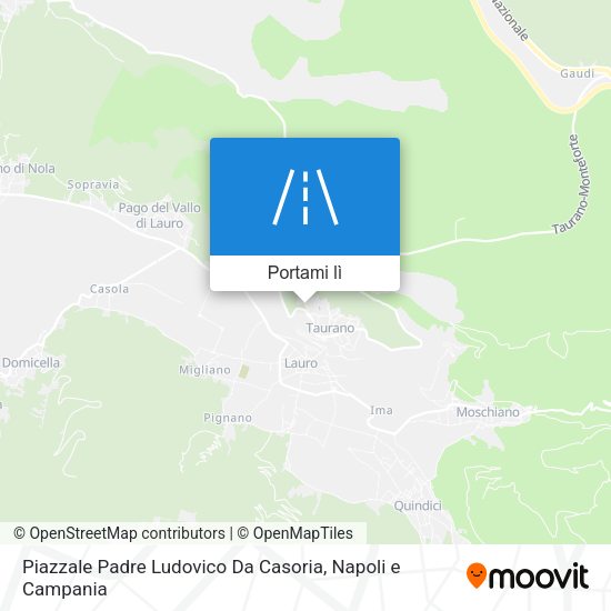 Mappa Piazzale Padre Ludovico Da Casoria