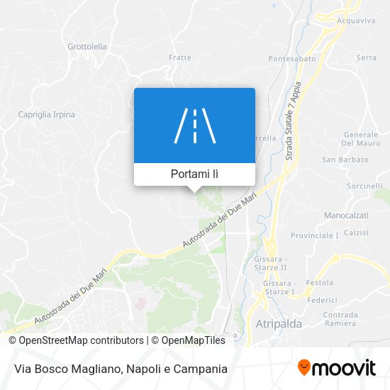 Mappa Via Bosco Magliano