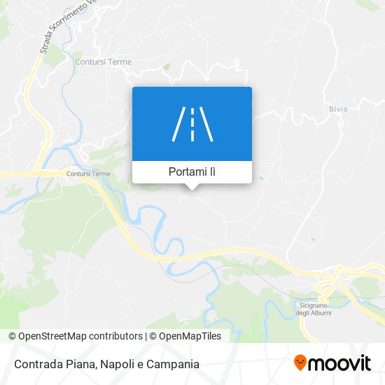 Mappa Contrada Piana