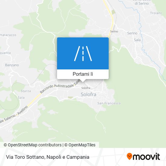 Mappa Via Toro Sottano