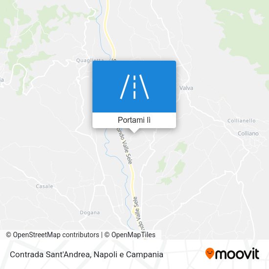 Mappa Contrada Sant'Andrea