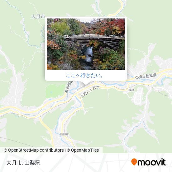 大月市地図