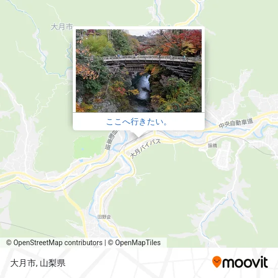 大月市地図
