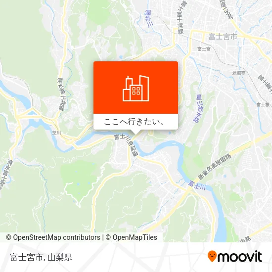 富士宮市地図