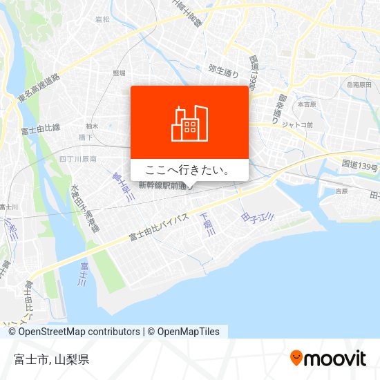 富士市地図