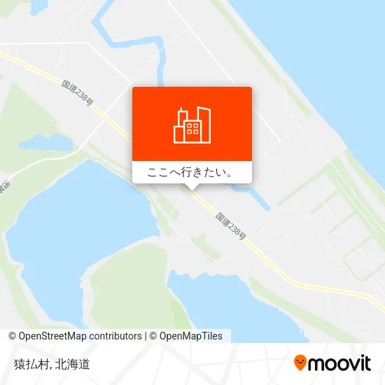猿払村地図