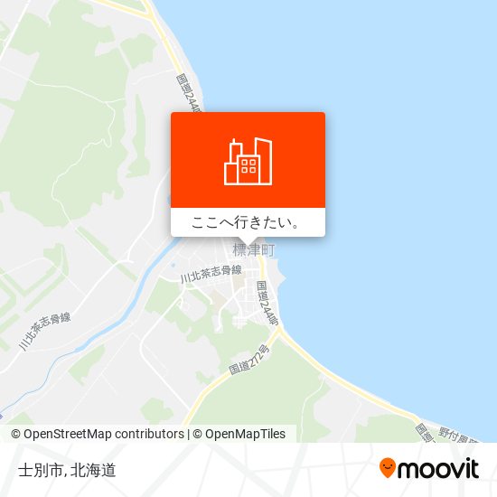 士別市地図