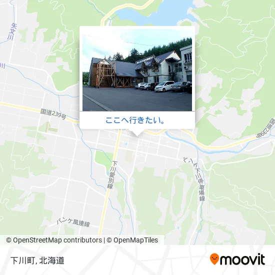 下川町地図